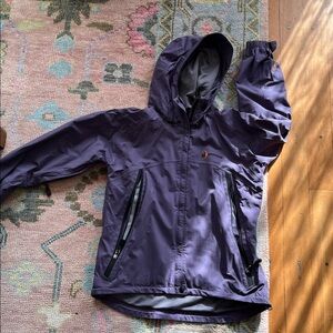 Moonstone lightweight rain jacket dusty purple M pit zips large pockets